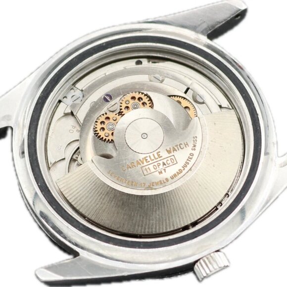 Vintage 1969 Caravelle 665-1 Devil Diver Men's Automatic Wristwatch Swiss Steel - Picture 2 of 9